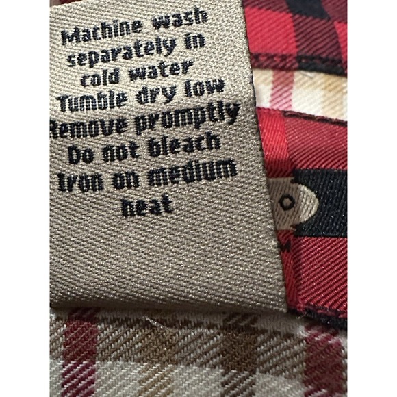 Braeval Men Shirt TIERA Check Wool Blend Flannel Paddock Ascot Shepherd Vent XL - Picture 14 of 14